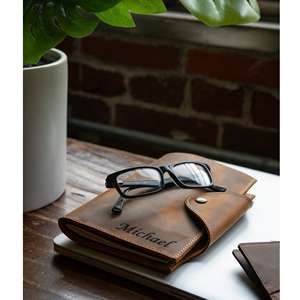 Funda de Cuero Personalizada para Cuaderno, Estuche para Diario, Porta Cuadernos Recargable, Promocional NBC-0049 - Product Image 6