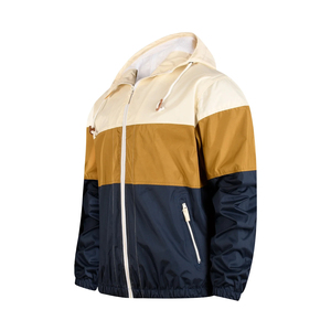 Outdoor Spring Windbreaker <b>Jacket</b> Quick Dry Breathable Hooded 100% Polyester Casual <b>Running</b> Training Wear Custom <b>Men</b> Wholesale - Product Image 5