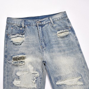 Pantalones Vaqueros Casuales Slim al por Mayor, Jeans de Mezclilla de Alta Calidad para Hombre - Product Image 6