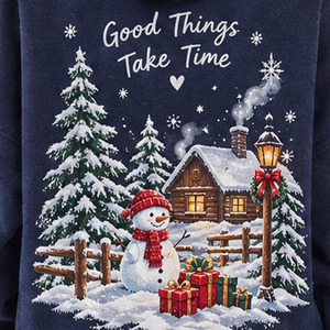 Wholesale Custom Christmas Hoodie Unisex Christmas Sweatshirt Pullover Holiday Hoodie Winter Xmas Hoodie Wholesale Clothing - Product Image 5