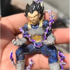 Colgante Personalizado de Personajes Hip Hop con Diamantes, 100% Aprobado por el Probador de Diamantes, Plata S925, Moissanita VVS, Chapado en Oro de 18K, GRA - Product Image 1