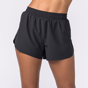 Shorts d'été personnalisés pour femmes, décontractés, confortables, couleur unie, jambes larges, taille élastique - Product Image 6