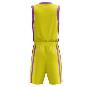 Vêtements de basketball en polyester en gros, fabrication en usine, uniformes de sport personnalisables, couleur sur mesure, OEM - Product Image 2