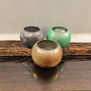 New Collection Gold Antique Fancy <b>Glass</b> High Quality Handmade Decorative Vintage Multi Purpose <b>Small</b> Candle Votive Tumbler & Jar - Product Image 6