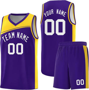 Nouvelle conception respirante, maillots de basket-ball grande taille, ensemble uniforme 2026 à séchage rapide, vente chaude, avec couleurs et logo personnalisables. - Product Image 4