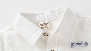 Nouvelle chemise décontractée à manches longues pour garçons, 100 % coton, imprimée, sous-vêtement ou manteau - Product Image 4