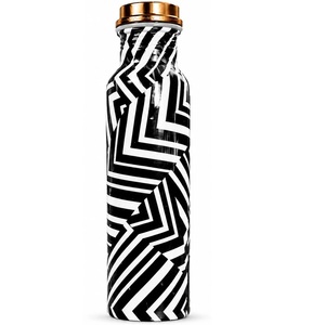 Botella de Agua de Cobre con Diseño de Mariposa, Termo Portátil de Viaje con Tapa, para Uso en Exteriores - Product Image 4