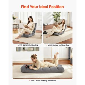 Chaise de jeu avec 14 positions réglables, dossier pliable, structure métallique robuste et mousse recyclée - Product Image 6