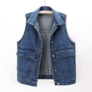 Gilet en jean classique, durable, élégant et confortable pour toutes les saisons - Product Image 6