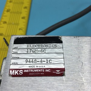MKS BARATRON 170M-6C RANGE <b>MULTIPLIER</b>, 126401 - Trusted Global Legacy Semiconductor Equipment and Parts at - Product Image 1