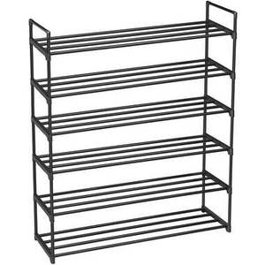 METAL WAVE Iron French Country Multilayer Simple Household Economic <b>Shoe</b> <b>Storage</b> Cabinet Foldable Dustproof Cover Diy <b>Rack</b> - Product Image 6