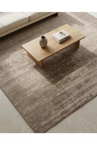Tapis en laine tufté à la main, base antidérapante, support en coton, motif géométrique moderne, poils moyens épais pour salon et hôtel - Product Image 2