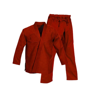 Conjunto de Kimono de BJJ Color Verde Azulado, Corte Regular, Unisex, Uniforme de Artes Marciales para Adultos con Pantalones Azul Oscuro y Cinturón - Product Image 4
