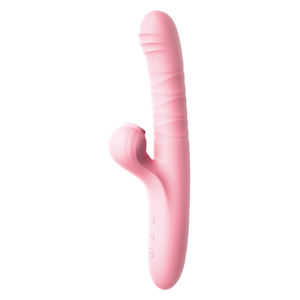 Vibrador de Estilo Nuevo para Mujeres Adultas, Estimulador de Clítoris, Punto G y Anal, con Succión Fuerte, 10 Velocidades, 10 Frecuencias, Recargable por USB, ABS + Silicona - Product Image 1