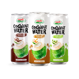 น้ำมะพร้าวผสมดาร์กช็อกโกแลต ขายส่ง ขนาด 500 มล. เครื่องดื่มกระป๋อง รสช็อกโกแลตบาร์ เครื่องดื่มเย็น อาหารเวียดนาม เครื่องดื่ม - Product Image 1