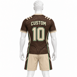 Ensemble d'uniformes de football personnalisés pour équipes de compétition professionnelles, clubs, haute qualité, impression par sublimation intégrale, maillot pour hommes 100% - Product Image 3