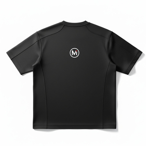 เสื้อยืดคอตตอนทรงบ็อกซี่ ทนทาน สำหรับผู้ชาย เนื้อผ้าหนา ทรงหลวม สไตล์สตรีทแวร์  แบบเรียบ  ไม่มีลาย  รับสกรีนแบรนด์ เสื้อโอเวอร์ไซส์ - Product Image 4
