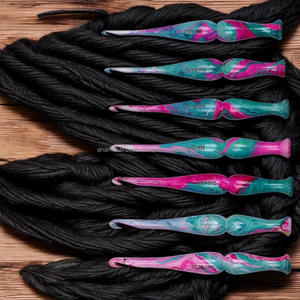 Prix d'usine de crochets en résine marbrée personnalisés pour les entreprises artisanales OEM - Product Image 3