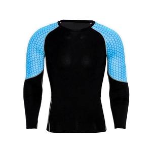Camiseta de Protección Solar (Rash Guard) Ajustada Personalizada, Modelo 2026, con Logotipo OEM, para Hombre, en Venta en Línea a Precio Económico - Product Image 5