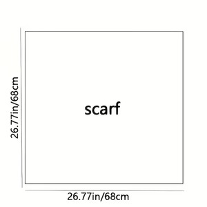 Bufanda de Pashmina con Logotipo Personalizado, Chal de Cachemira de Lujo para Mujer, Cálido para Invierno - Product Image 4