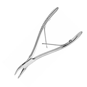 Rongeur à os chirurgical en acier inoxydable de qualité supérieure, forceps orthopédiques et ORL pour la coupe osseuse, réutilisable, usage intensif, médical - Product Image 6
