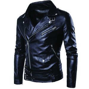 Veste en cuir de haute qualité pour hommes, meilleur prix, vente en gros, veste en cuir personnalisée tendance - Product Image 3