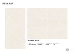 Carreaux de porcelaine brillants de luxe moderne, format 600x1200, carreaux grand format premium pour projets intérieurs et extérieurs - Product Image 3