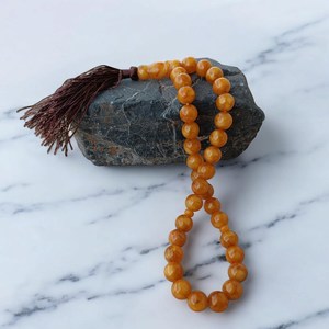 Cuentas de Oración Islámicas Hechas a Mano, Resistentes al Agua, de Resina Fundida, Misbaha, Tasbih, Regalo de Ramadán y Eid, Decoración para el Hogar, Figura Circular de Ángel - Product Image 1