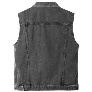 Chaleco Vaquero de Diseño Superior, Transpirable, de Alta Calidad y Secado Rápido para Hombre, Sin Mangas, Estilo Casual, Ropa Urbana - Product Image 2