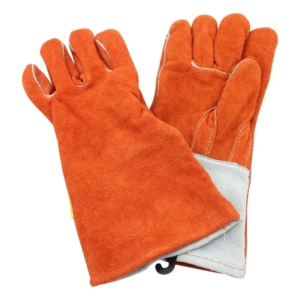 Gants de soudage en cuir de vachette épais, protection industrielle des mains, résistance à l'abrasion et à la chaleur, gants de soudage robustes - Product Image 1