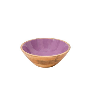 ARTISAN LIVING CREATION Tazón de Madera con Esmalte Artístico, Diseño Moderno para Interiores Sofisticados, Presentación Elegante en la Mesa - Product Image 3