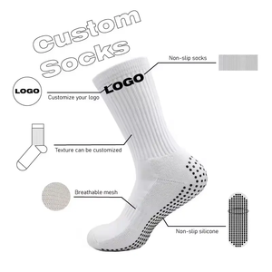 Grip Sports <b>Socks</b> Women Men Athletic Football Soccer Yoga Basketball Non Slip Silicone Bottom Anti Skid Training <b>Gym</b> - Product Image 6