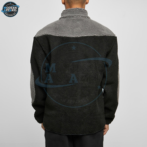 Chaqueta Sherpa para hombre a precio de mayorista, último diseño, fabricada en Pakistán, chaqueta Sherpa hecha a medida. - Product Image 3