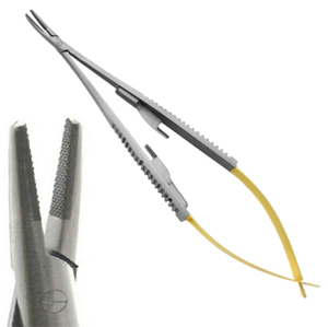 5 PCS Manual Stainless Steel Dental Needle Holder Dentistry Forceps <b>Plier</b> Surgical Orthodontic Tweezers Instrument <b>Set</b> CE - Product Image 1