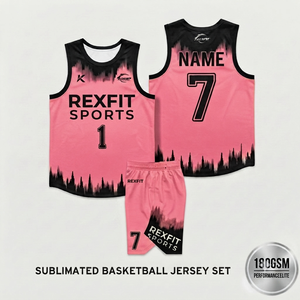 Conjunto de Uniforme de Baloncesto Sublimado Personalizado Rexfit Sports para Hombre y Jóvenes, Camiseta y Pantalones Cortos Transpirables para Entrenamiento y Partido, Ropa Deportiva OEM - Product Image 5