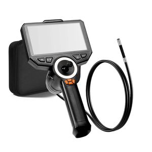 Endoscope articulé à 360 degrés à 4 voies, caméra boroscope, écran HD IPS de 6 pouces, objectif 1920 x 1080, zoom 8x pour outils d'inspection automobile - Product Image 1