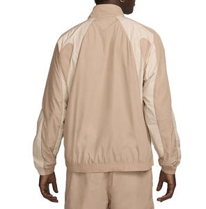 Conjunto cortavientos para hombre, chaqueta y pantalones de poliéster transpirable, conjunto a juego con capucha, cierre de cremallera, resistente al viento, impermeable, puños elásticos y bolsillos. - Product Image 4