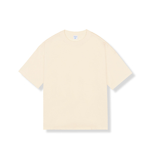 T-shirt pour homme personnalisé avec logo imprimé, 100% coton, col rond, coupe ample, service OEM personnalisé, couleur unie. - Product Image 3