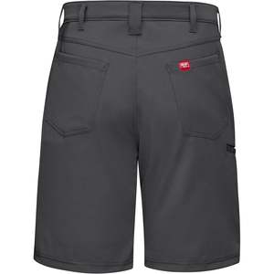 Custom <b>Men's</b> Comfort Cooling Work <b>Shorts</b> 100% Cotton XS Size <b>Woven</b> Elastic Waist Drawstring Closure Decorated Logos Hot Cargo - Product Image 3