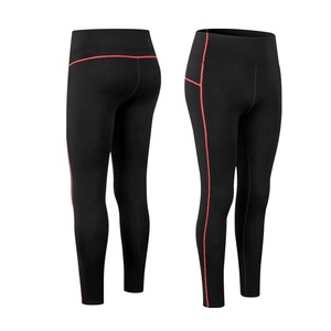 Factory Price High Waist Butt Lifting Compression Leggings Seamless Fitness Gradient <b>pink</b> Tummy Control Women's Leggings <b>Pants</b> - Product Image 4