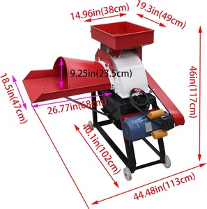 Grass Cutting Silk Kneading and Crushing Integrated Machine Chaff Cutting Grass <b>Chopper</b> Corn Straw Cutter Pulverizer Hay Crusher - Product Image 3