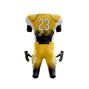 Uniforme de football unisexe pour adultes, manches courtes, polyester/spandex, kits d'uniformes de rugby pour hommes, nom et numéro personnalisés, tous les logos - Product Image 3