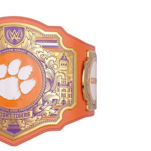 Clemson Tigers Championship Belt Customizable Wrestling Belt High Quality Collectible Sports Title Belt for Fans - Product Image 4