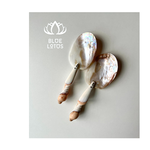 Cuchara de Nácar Ecológica, Segura y Limpia MOST WANTED 2026, Utensilio de Concha Pura Ideal para Degustación de Postres y Servir Huevos, Precio Directo - Product Image 1