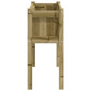 43.3 \ "x12.2 \" x27.6 \ "legno impregnato pino giardino fioriera con gambe vasi di fiori e fioriere - Product Image 6