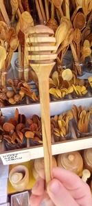 Organic Wooden Eco-Friendly Honey Dipper <b>Tool</b> with Mirror Polish and Long Handle for <b>Camping</b> and Daily Kitchen Use - Product Image 4
