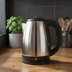 Stainless Steel Electric <b>Kettle</b> 1.8L Fast Boil Cordless Water <b>Kettle</b> with Auto Shut Off for Hotels Homes Offices - Product Image 1