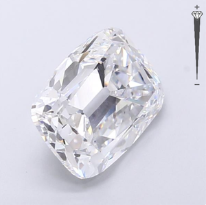 Diamant de laboratoire certifié IGI 3,50 CT allongé, couleur D, clarté VVS2, taille coussin CVD 737584116 ROYAL GEMS Jewelry - Product Image 4