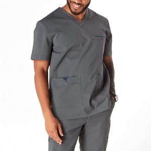 Uniformes Médicos de Manga Corta para Hombre, Uniformes de Hospital, Trajes Médicos de Verano, Ropa de Trabajo para Farmacéuticos, Doctores y Enfermeras, Uniformes Unisex - Product Image 3