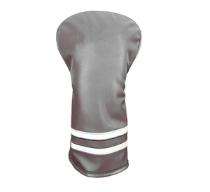 SOSH4 Housse de club de golf personnalisable en cuir PU, motif feuille, fermeture magnétique durable, couleurs unies, résistante à l'eau, suspendable - Product Image 1